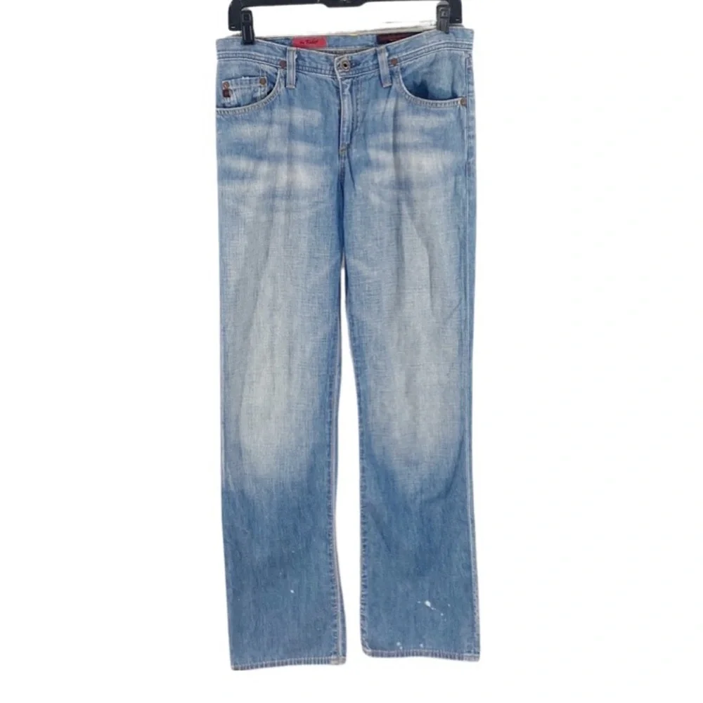Ag Adriano Goldschmied The Rider Medium Light Wash jeans